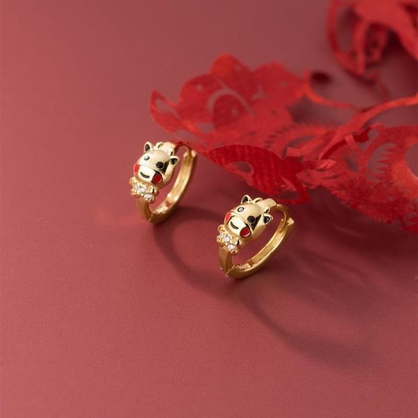 hoop & huggie genuine 925 sterling silver cubic zirconia earrings hoops zodiac ox cow piercing animal jewelry, Golden;silver
hoop & huggie genuine 925 sterling silver cubic zirconia earrings hoops zodiac ox cow piercing animal jewelry, Golden;silver