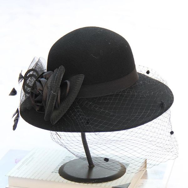stingy brim hats elegant women wool felt fedora wide hat cloche bowler autumn winter chapeau femme caps wine red black m106, Blue;gray
stingy brim hats elegant women wool felt fedora wide hat cloche bowler autumn winter chapeau femme caps wine red black m106, Blue;gray