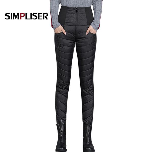 women's pants & capris high waist down cotton for woman winter warm trousers plus size ladies stretch black blue femme pantalon 2021, Black;white
women's pants & capris high waist down cotton for woman winter warm trousers plus size ladies stretch black blue femme pantalon 2021, Black;white