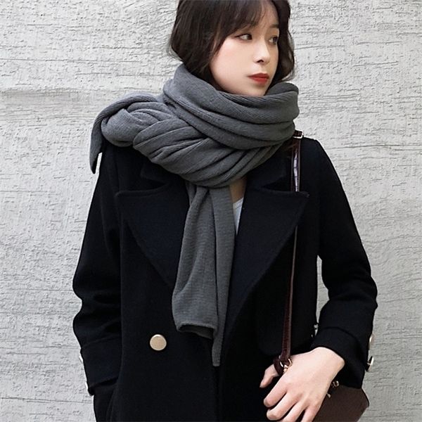 scarf women's scarf winter warm solid color imitation cashmere men's shawl winter, Blue;black
scarf women's scarf winter warm solid color imitation cashmere men's shawl winter, Blue;black