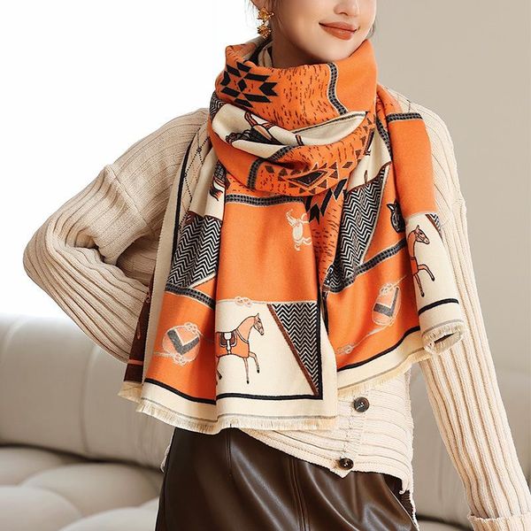 scarves winter horse plaid cashmere scarf women's tassel luxury pashmina shawls bufandas invierno mujer blanket, Blue;gray
scarves winter horse plaid cashmere scarf women's tassel luxury pashmina shawls bufandas invierno mujer blanket, Blue;gray