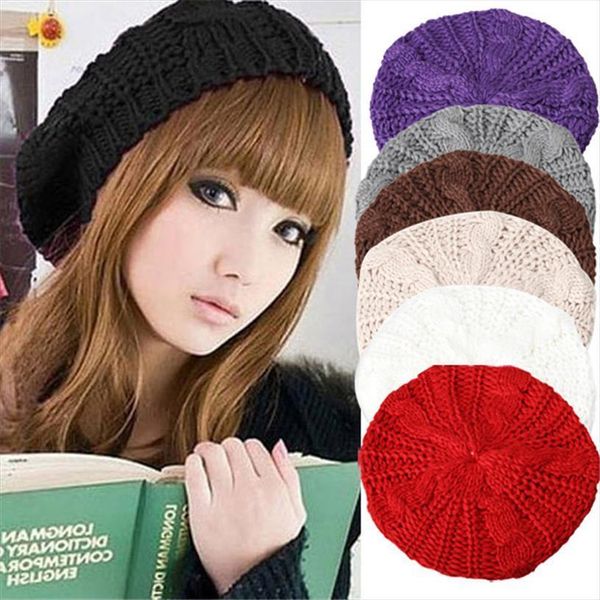 Warm Winter Women Beret Knitted Baggy Beanie Hat Multicolor Ski Cap Nyz Shop, Blue;gray
Warm Winter Women Beret Knitted Baggy Beanie Hat Multicolor Ski Cap Nyz Shop, Blue;gray