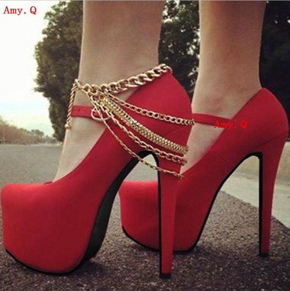 spring women shoes 2021 high heels 14.5cm waterproof 4.5cm flock chains party wedding lady plus size dress, Black
spring women shoes 2021 high heels 14.5cm waterproof 4.5cm flock chains party wedding lady plus size dress, Black