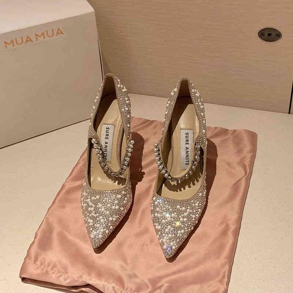 dress shoes lady in high heels autumn winter fairy style thin heel wedding shoes pearl pointed uysx, Black
dress shoes lady in high heels autumn winter fairy style thin heel wedding shoes pearl pointed uysx, Black