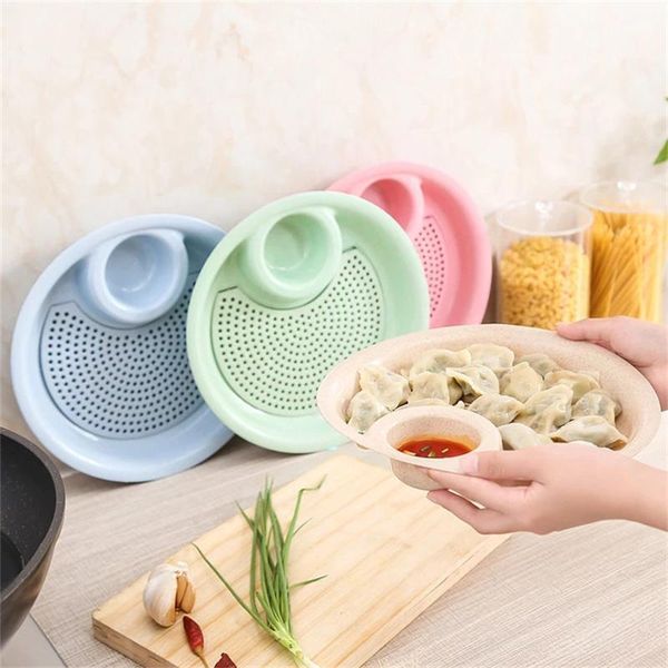 dishes & plates 2pcs creativity double layer dumplings drain tray with dipping saucer snack plate fruit dish pan french fries holder
dishes & plates 2pcs creativity double layer dumplings drain tray with dipping saucer snack plate fruit dish pan french fries holder
