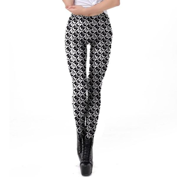 women's leggings legging ghost skull styles digital print trousers halloween day gothic slim legins woman pants, Black
women's leggings legging ghost skull styles digital print trousers halloween day gothic slim legins woman pants, Black