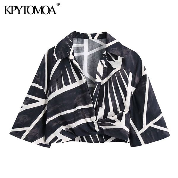 women fashion printed crossover cropped blouses vintage short sleeve side zipper female shirts blusas chic 210421, White
women fashion printed crossover cropped blouses vintage short sleeve side zipper female shirts blusas chic 210421, White