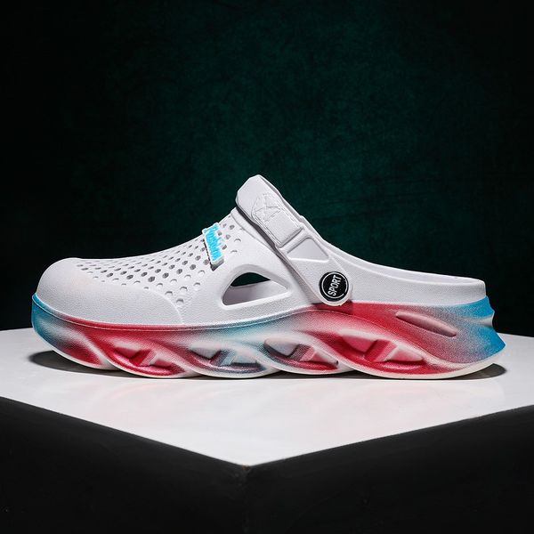new newarrival 2023 fashion men women slippers personality no brand outdoor beach hole shoes indoor non slip sandals white black blue n
new newarrival 2023 fashion men women slippers personality no brand outdoor beach hole shoes indoor non slip sandals white black blue n