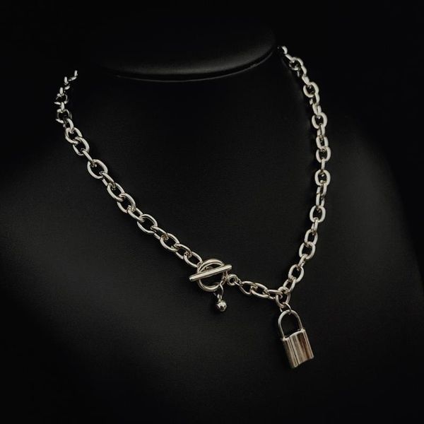pendant necklaces small lock necklace men's and women's punk hip hop rap party jewelry accessories birthday gift, Silver
pendant necklaces small lock necklace men's and women's punk hip hop rap party jewelry accessories birthday gift, Silver
