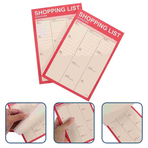 notepads 2pcs daily to do list planners notebook practical memo pads shopping, Purple;pink
notepads 2pcs daily to do list planners notebook practical memo pads shopping, Purple;pink