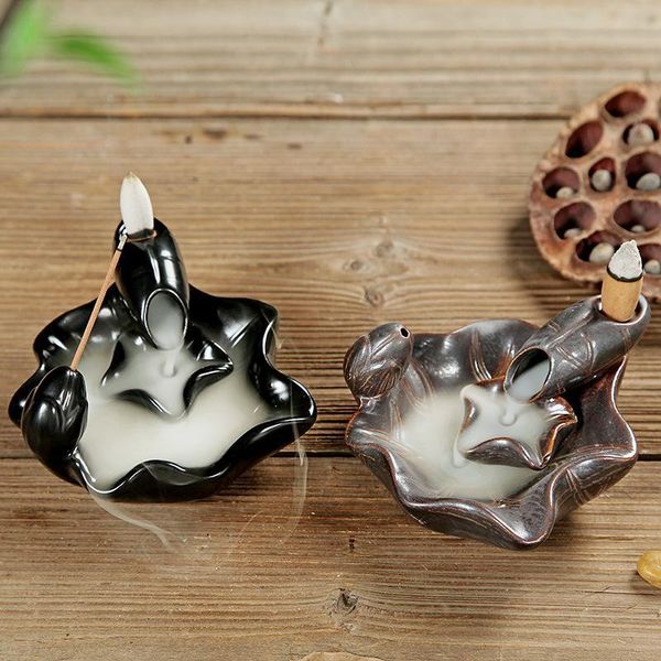 fragrance lamps lotus backflow incense burner smoke waterfall stick holder ceramic censer use in home office teahouse crafts
fragrance lamps lotus backflow incense burner smoke waterfall stick holder ceramic censer use in home office teahouse crafts