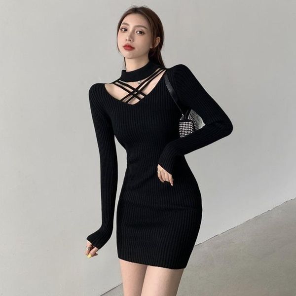 casual dresses web celebrity night hanging cross hollow out neck long sleeve knit cultivate morality package hip women dress, Black;gray
casual dresses web celebrity night hanging cross hollow out neck long sleeve knit cultivate morality package hip women dress, Black;gray