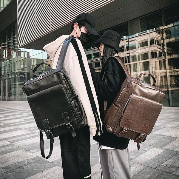 backpack hong kong style retro fashion trend soft leather versatile large capacity ins men
backpack hong kong style retro fashion trend soft leather versatile large capacity ins men