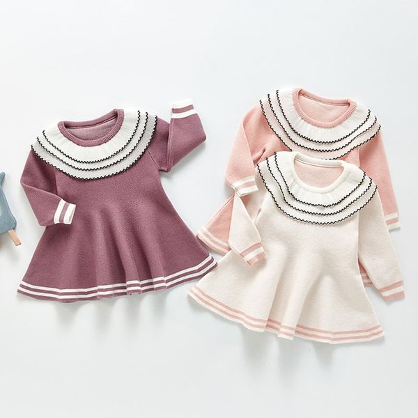 girl's dresses 2021 spring autumn kids girls pure color for girl dress long sleeve knitting 0-3yrs, Red;yellow
girl's dresses 2021 spring autumn kids girls pure color for girl dress long sleeve knitting 0-3yrs, Red;yellow