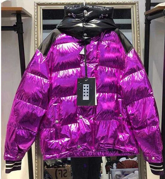 european station down jacket women's short new purple bread jacket thickened warm hooded loose version for men and women dress2017, Black
european station down jacket women's short new purple bread jacket thickened warm hooded loose version for men and women dress2017, Black