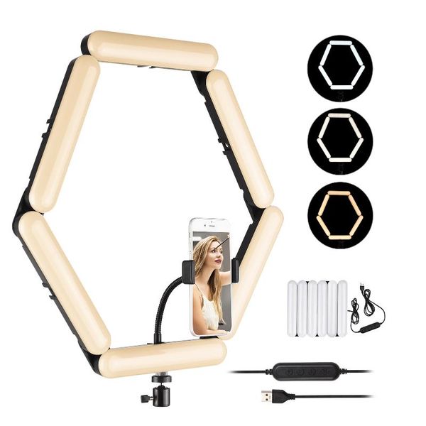 foldable splicing led light pography fill with 3 lighting modes ball head phone clamp for selfie video recording flash heads
foldable splicing led light pography fill with 3 lighting modes ball head phone clamp for selfie video recording flash heads