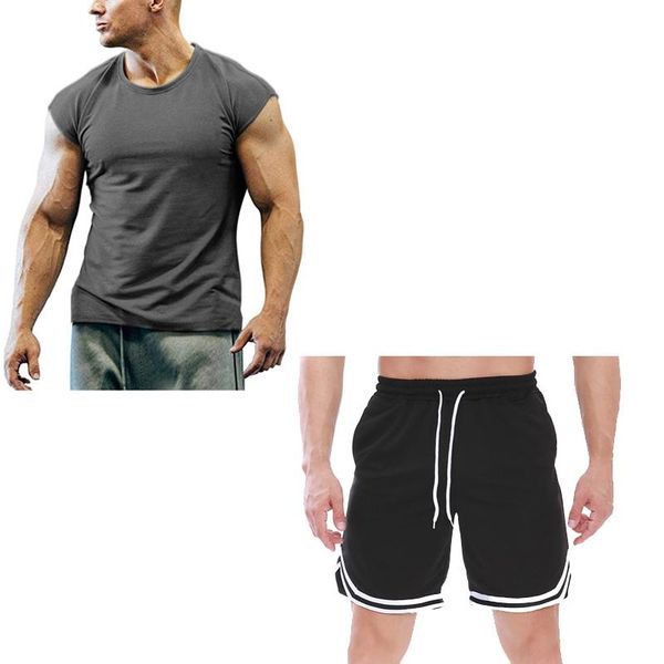 men's tracksuits hip hop high street short-shsleeved ortssports t-shirt set, specially and shorts designed for latest spring/summer 202, Gray
men's tracksuits hip hop high street short-shsleeved ortssports t-shirt set, specially and shorts designed for latest spring/summer 202, Gray
