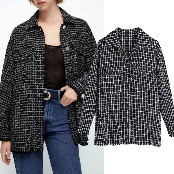 women's jackets vintage woman's jacket with plaid texture, fashion casual long sleeve button, female blouse, autumn ysh8, Black;brown
women's jackets vintage woman's jacket with plaid texture, fashion casual long sleeve button, female blouse, autumn ysh8, Black;brown