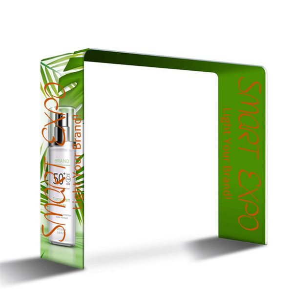 exhibition square arch entrance trade show advertising display with tension fabric graphic and portable carry bag
exhibition square arch entrance trade show advertising display with tension fabric graphic and portable carry bag