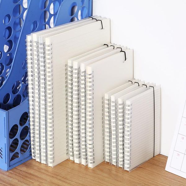 notepads transparent coil notebook a5 grid hand book a6 blank notepad horizontal line b5 loose-leaf refill, Purple;pink
notepads transparent coil notebook a5 grid hand book a6 blank notepad horizontal line b5 loose-leaf refill, Purple;pink