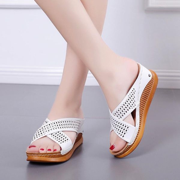 slippers sagace shoes woman fashion casual solid slip on wedges thick platforms chaussure outdoor sandals2021 jan1, Black
slippers sagace shoes woman fashion casual solid slip on wedges thick platforms chaussure outdoor sandals2021 jan1, Black