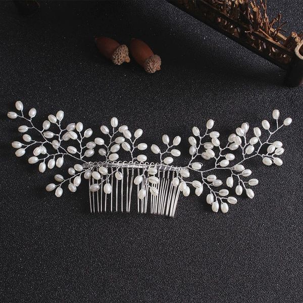 hair clips & barrettes 2021 pearl crystal wedding combs accessories for bridal flower headpiece women bride ornaments jewelry, Golden;silver
hair clips & barrettes 2021 pearl crystal wedding combs accessories for bridal flower headpiece women bride ornaments jewelry, Golden;silver
