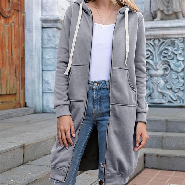 women's hoodies & sweatshirts ymwmhu 2021 autumn winter casual women long sweatshirt coat zip up outerwear hooded jacket plus size outw, Black
women's hoodies & sweatshirts ymwmhu 2021 autumn winter casual women long sweatshirt coat zip up outerwear hooded jacket plus size outw, Black