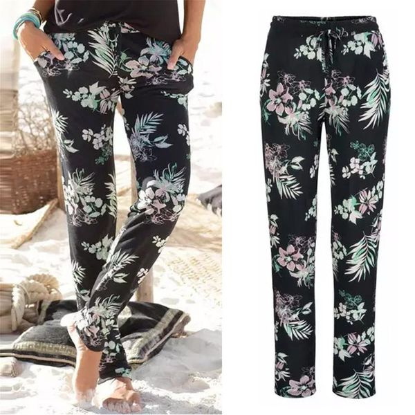 women's pants & capris women bohemian floral print long high waist printing trousers boho beach pockets vintage harem pant, Black;white
women's pants & capris women bohemian floral print long high waist printing trousers boho beach pockets vintage harem pant, Black;white