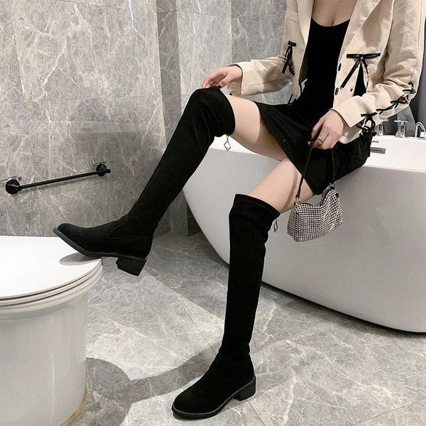 boots autumn winter fashion over the knee women stretch fabric high heels woman shoes long bota feminina zapatos de mujer, Black
boots autumn winter fashion over the knee women stretch fabric high heels woman shoes long bota feminina zapatos de mujer, Black