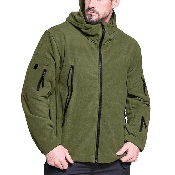 men's jackets jacket outdoor military multi-pocket soft shell polar fleece men windproof warm combat hooded tactical coats outerwear, Black;brown
men's jackets jacket outdoor military multi-pocket soft shell polar fleece men windproof warm combat hooded tactical coats outerwear, Black;brown