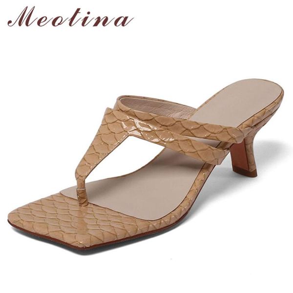 sandals meotina slippers shoes women high heel narrow band flip flop summer slides square toe lady footwear apricot 2021 fashion, Black
sandals meotina slippers shoes women high heel narrow band flip flop summer slides square toe lady footwear apricot 2021 fashion, Black