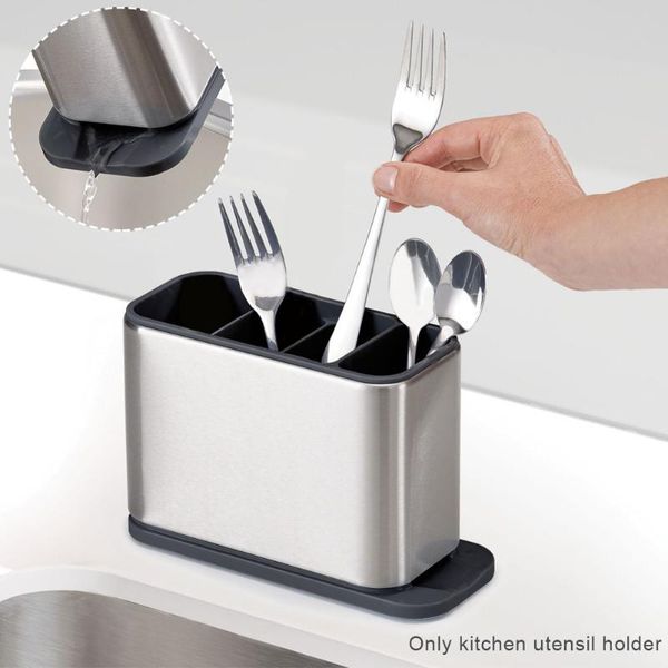 hooks & rails stainless steel flatware cutlery drainer kitchen utensil holder rectangular drain holes home anti-slip gift for cook organizin
hooks & rails stainless steel flatware cutlery drainer kitchen utensil holder rectangular drain holes home anti-slip gift for cook organizin