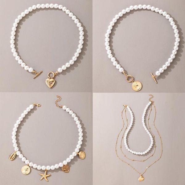chains luxus perle stein shell anhnger halskettefrauen sommer sterne herz kette choker halskette bhmischen schmuck geschenk, Silver
chains luxus perle stein shell anhnger halskettefrauen sommer sterne herz kette choker halskette bhmischen schmuck geschenk, Silver