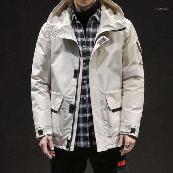 men's & parkas white duck down jacket men thick winter normcore/minimalist hooded windproof warm coat parka big pockets size 3xl1 q3s0, Black
men's & parkas white duck down jacket men thick winter normcore/minimalist hooded windproof warm coat parka big pockets size 3xl1 q3s0, Black