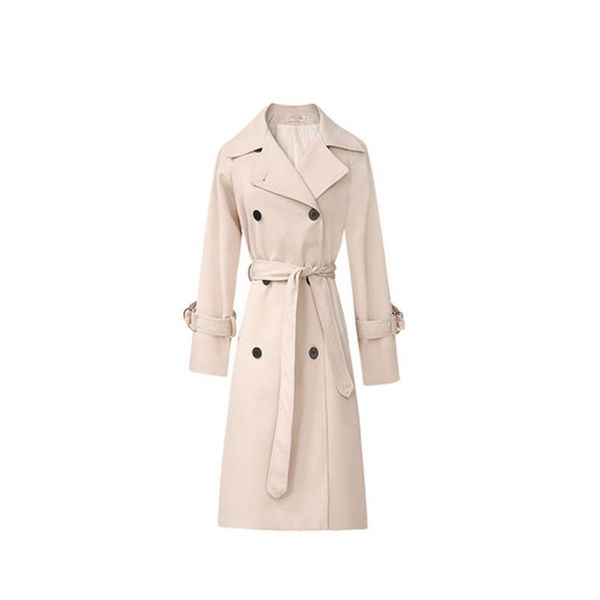 women's trench coats casual thench coat female mid-length 2021 spring fashion double-breasted suit collar jacket loose windbreaker d42, Tan;black
women's trench coats casual thench coat female mid-length 2021 spring fashion double-breasted suit collar jacket loose windbreaker d42, Tan;black