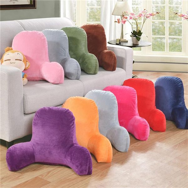 pillow solid color sofa cushion back bed plush big backrest reading rest lumbar support chair with arm home decor
pillow solid color sofa cushion back bed plush big backrest reading rest lumbar support chair with arm home decor