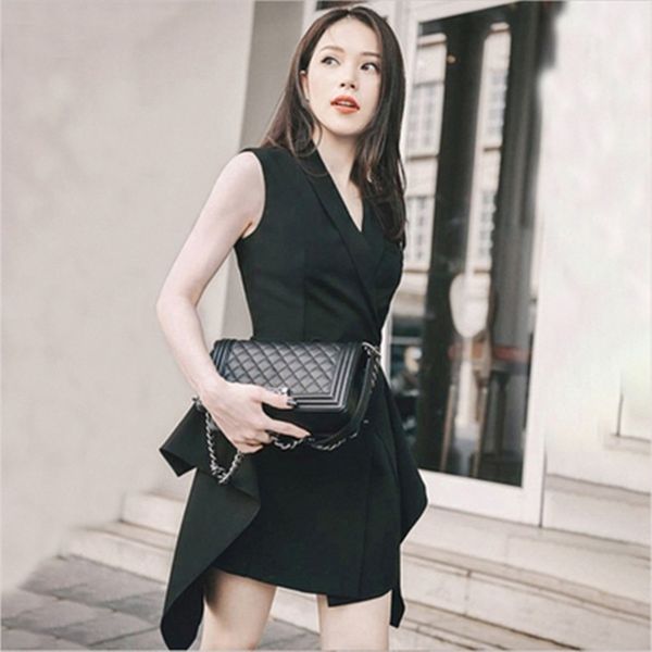 elegant asymmetrical dress women summer ruffles swing dresses special occasion evening party vestidos 210603, Black;gray
elegant asymmetrical dress women summer ruffles swing dresses special occasion evening party vestidos 210603, Black;gray