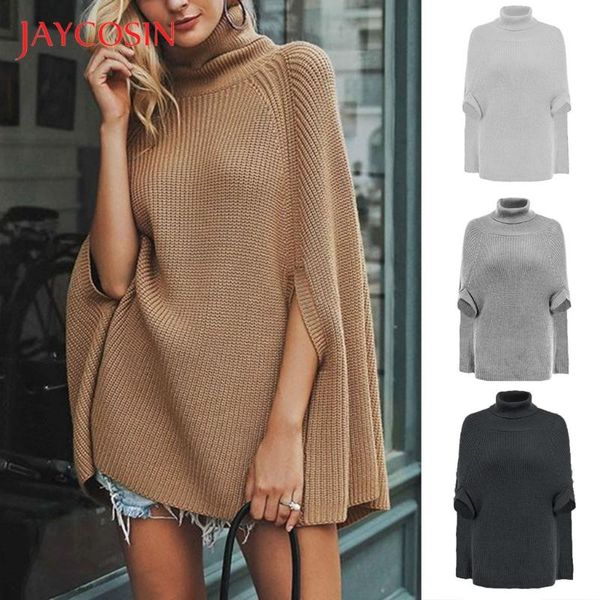 women's sweaters jaycosin oversize sweater women casual turtleneck knit half sleeve pullover winter loose sueter feminino 85, White;black
women's sweaters jaycosin oversize sweater women casual turtleneck knit half sleeve pullover winter loose sueter feminino 85, White;black