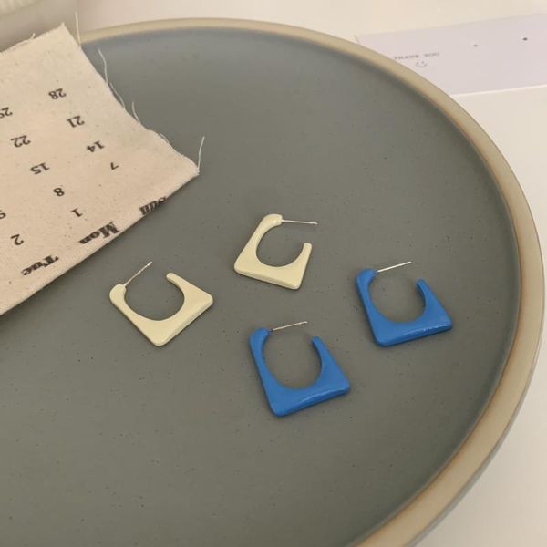 stud small fresh blue beige earrings hoop simple geometric earring prevent allergy wholesale jewelry for woman female 2021 trend, Golden;silver
stud small fresh blue beige earrings hoop simple geometric earring prevent allergy wholesale jewelry for woman female 2021 trend, Golden;silver
