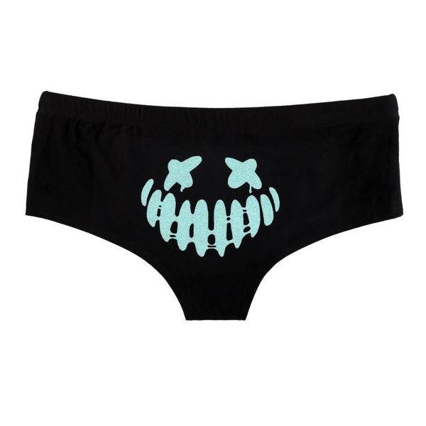 women's panties combed cotton halloween fluorescent boxer party nightclub underwear, Black;pink
women's panties combed cotton halloween fluorescent boxer party nightclub underwear, Black;pink
