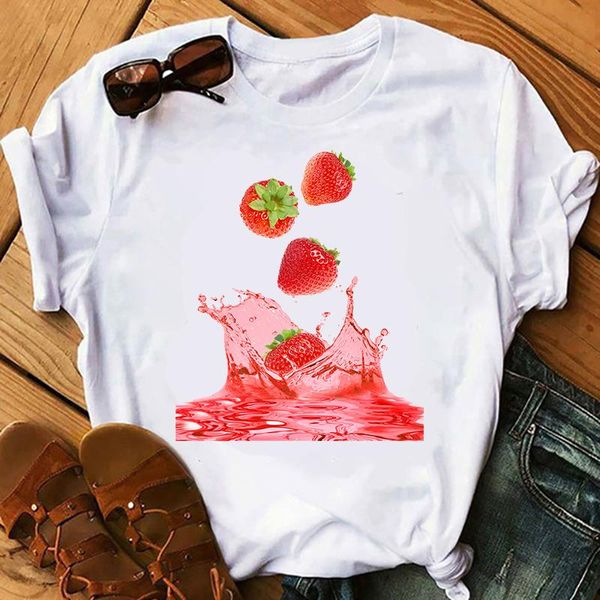 women's t-shirt women 2021 strawberry fruit casual 90s cartoon short sleeve graphic summer fashion print female clothes tees tshirt, White
women's t-shirt women 2021 strawberry fruit casual 90s cartoon short sleeve graphic summer fashion print female clothes tees tshirt, White