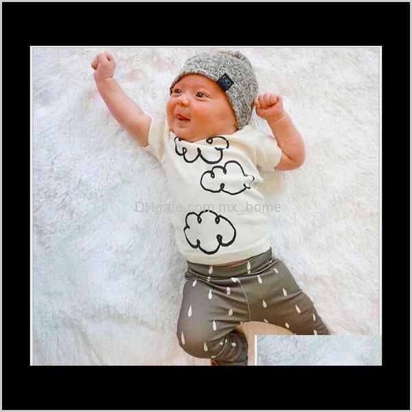 2 pcs set small baby boys girls summer infant cloud short sleeve tshirtraindrops pants kids outfits toddler suits stif aznsc, White
2 pcs set small baby boys girls summer infant cloud short sleeve tshirtraindrops pants kids outfits toddler suits stif aznsc, White