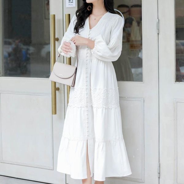 casual dresses hook flower hollow midi dress women spring autumn round neck long sleeve boho elegant slim robe femme fashion, Black;gray
casual dresses hook flower hollow midi dress women spring autumn round neck long sleeve boho elegant slim robe femme fashion, Black;gray
