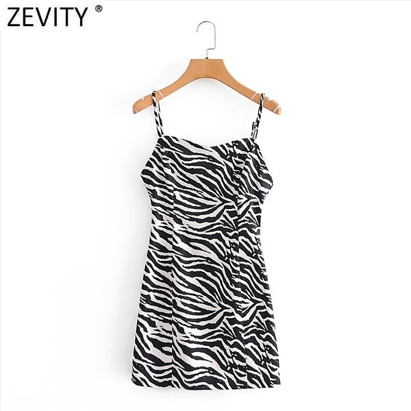 zevity women holiday wind zebra stripe sling mini dress femme backless spaghetti strap chic cloth beach vestido ds4906 210419, Black;gray
zevity women holiday wind zebra stripe sling mini dress femme backless spaghetti strap chic cloth beach vestido ds4906 210419, Black;gray