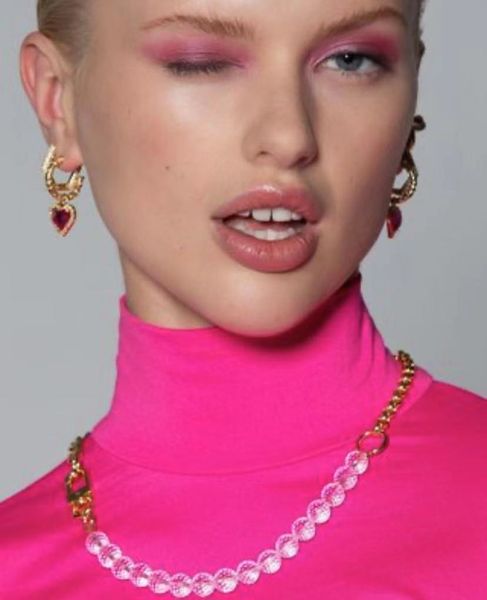 french love earrings personality fashion peach heart earrings 925 silver needle earrings female, Golden
french love earrings personality fashion peach heart earrings 925 silver needle earrings female, Golden
