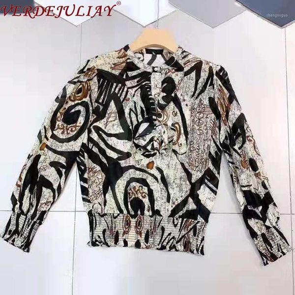 european vintage shirt women draped elastic hem & lantern sleeve 2021 spring romantic print ruffles pure silk blouse women's blouses sh, White
european vintage shirt women draped elastic hem & lantern sleeve 2021 spring romantic print ruffles pure silk blouse women's blouses sh, White