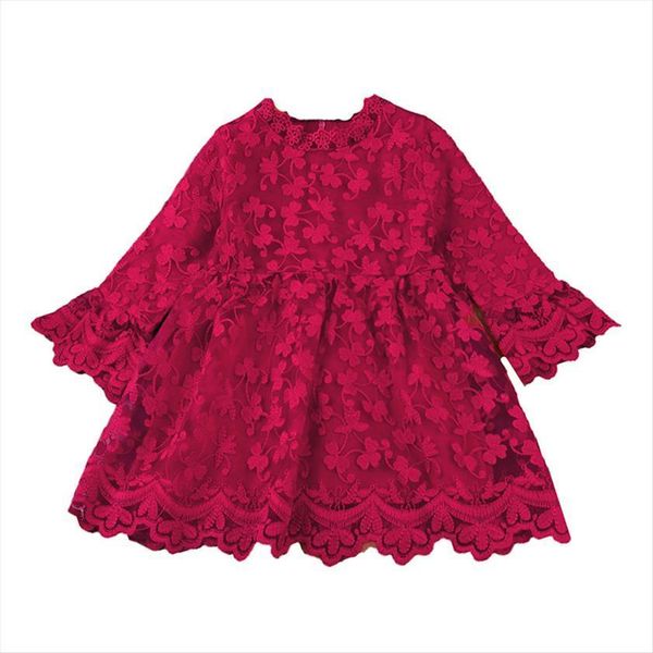 1 6y infant kids baby girl dress fashion long sleeve red floral lace embroidery round neck children princess, Red;yellow
1 6y infant kids baby girl dress fashion long sleeve red floral lace embroidery round neck children princess, Red;yellow