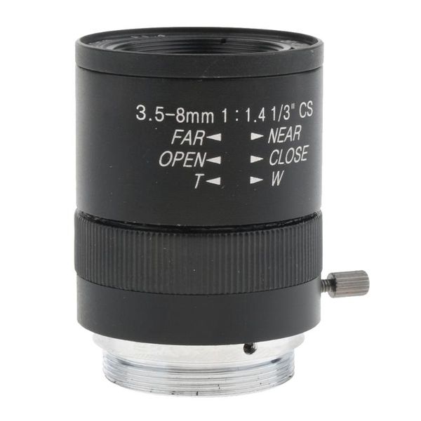 lens adapters & mounts 3.5-8mm varifocal cctv manual iris zoom cs mount format 1/3'' for ccd camera industrial microscope-black
lens adapters & mounts 3.5-8mm varifocal cctv manual iris zoom cs mount format 1/3'' for ccd camera industrial microscope-black