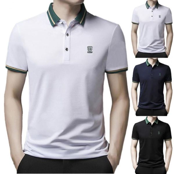 men's casual shirts -3xl short sleeve polos t-shirt buttons lapel design men shirt for out-going homme clothing, White;black
men's casual shirts -3xl short sleeve polos t-shirt buttons lapel design men shirt for out-going homme clothing, White;black