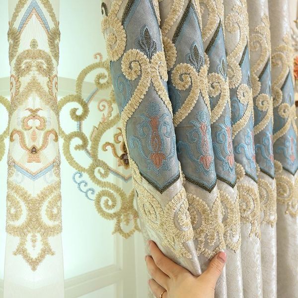 curtain & drapes simple modern custom embroidery high-end european style shading heat insulation included curtains for living dining room be
curtain & drapes simple modern custom embroidery high-end european style shading heat insulation included curtains for living dining room be